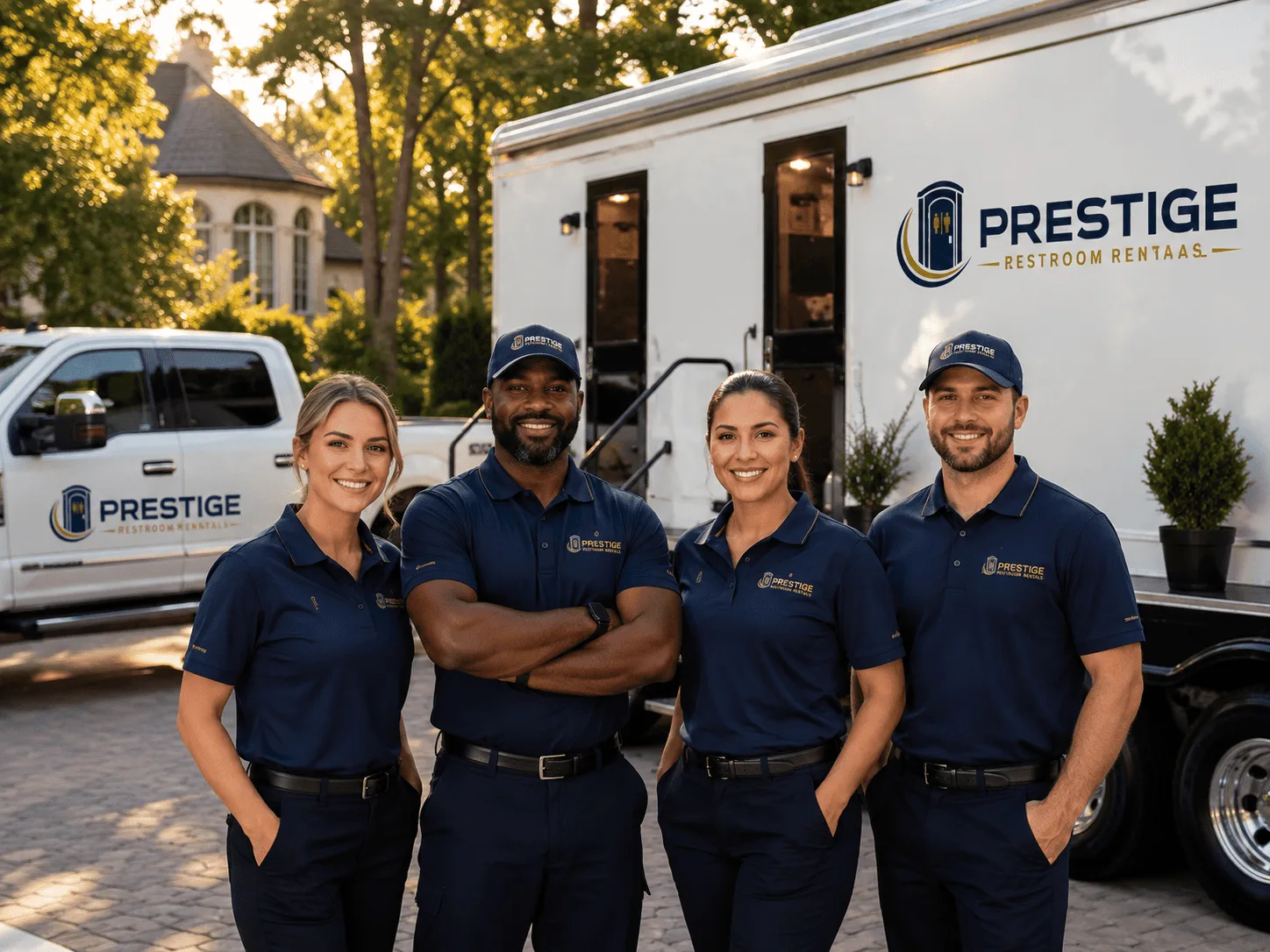 Trusted Luxury Portable Restrooms company in Mertens, TX